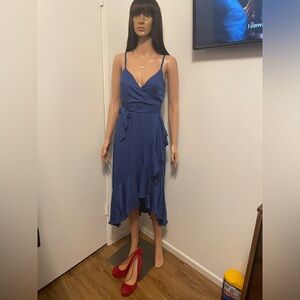 Band of Gypsies Delphine High Low Wrap Dress XS